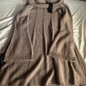 BCBG Toffee Ribbed Knit Sweater